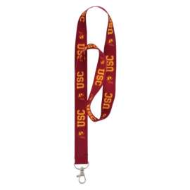 Hillman USC Trojans Polyester Multicolored Decorative Key Chain Lanyard
