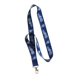 Hillman MLB - Dodgers Polyester Black/White Lanyard