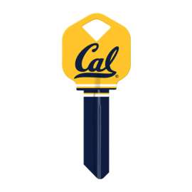 Hillman University of California Berkeley Painted Key House/Office Universal Key Blank Single