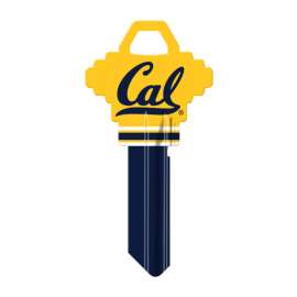 Hillman University of California Berkeley Painted Key House/Office Universal Key Blank Single