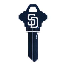 Hillman San Diego Padres Painted Key House/Office Universal Key Blank Single