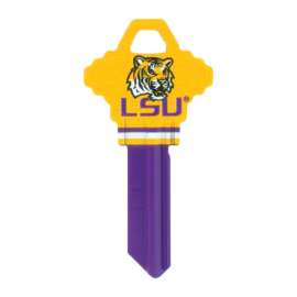Hillman NCAA Louisiana State University House/Office Key Blank 68 SC1 Single For Schlage Locks