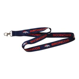 Hillman NFL Polyester Silver Decorative Key Chain Lanyard