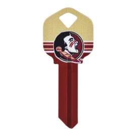 Hillman Florida State Seminoles Painted Key House/Office Universal Key Blank Single