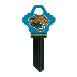 Hillman Jacksonville Jaguars Painted Key House/Office Universal Key Blank Single