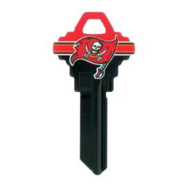 Hillman Tampa Bay Buccaneers Painted Key House/Office Universal Key Blank Single
