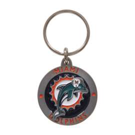 Hillman NFL Metal White Key Chain