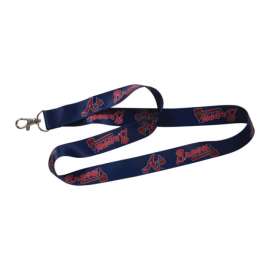 Hillman MLB Polyester Blue/Red Lanyard