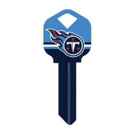 Hillman Tennessee Titans Painted Key House/Office Universal Key Blank Single