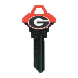 Hillman NCAA University of Georgia House/Office Key Blank 68 SC1 Single For Schlage Locks