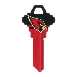 Hillman Arizona Cardinals Painted Key House/Office Universal Key Blank Single