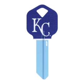 Hillman Kansas City Royals Painted Key House/Office Universal Key Blank 66 KW1 Single