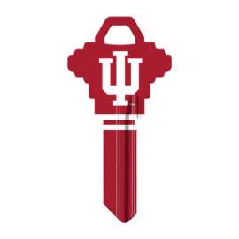 Hillman Indiana University Painted Key House/Office Universal Key Blank Single