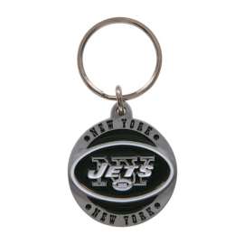 Hillman NFL Tempered Steel Green Split Key Chain