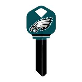 Hillman Philadelphia Eagles Painted Key House/Office Universal Key Blank Single