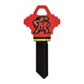 Hillman NCAA University of Maryland House/Office Key Blank 66 KW1 Single For Kwikset Locks