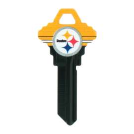Hillman Pittsburgh Steelers Painted Key House/Office Universal Key Blank Single