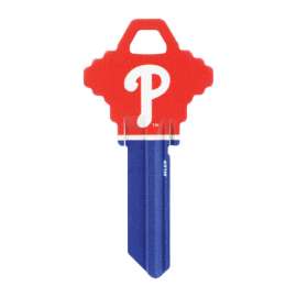 Hillman MLB Philadelphia Phillies House/Office Key Blank 68 SC1 Single
