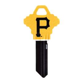 Hillman Pittsburgh Pirates Painted Key House/Office Universal Key Blank Single