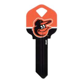 Hillman Baltimore Orioles Painted Key House/Office Universal Key Blank Single
