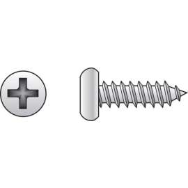 Hillman No. 10 X 3 in. L Phillips Pan Head Sheet Metal Screws 50 pk