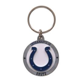 Hillman NFL Metal White Key Chain