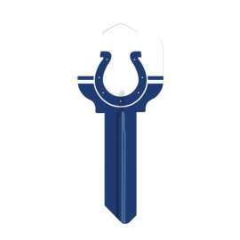 Hillman Indianapolis Colts Painted Key House/Office Universal Key Blank Single