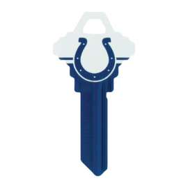 Hillman Indianapolis Colts Painted Key House/Office Universal Key Blank Single