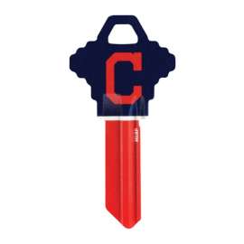 Hillman Cleveland Indians Painted Key House/Office Universal Key Blank Single