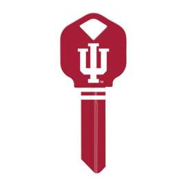 Hillman Indiana University Painted Key House/Office Universal Key Blank Single