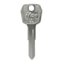 Hillman Traditional Key Power Equipment Universal Key Blank Double