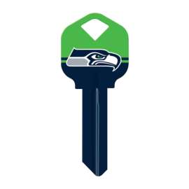 Hillman Washington Seahawks Painted Key House/Office Universal Key Blank Single