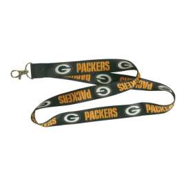 Hillman Green Bay Packers Polyester Multicolored Decorative Key Chain Lanyard