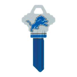 Hillman Detroit Lions Painted Key House/Office Universal Key Blank Single