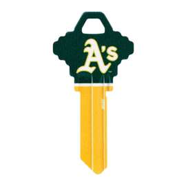 Hillman Oakland Athletics Painted Key House/Office Universal Key Blank Single