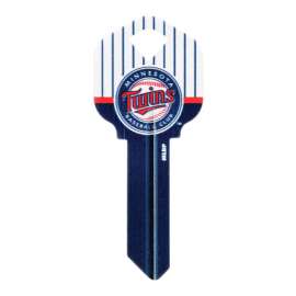 Hillman Minnesota Twins Painted Key House/Office Universal Key Blank Single