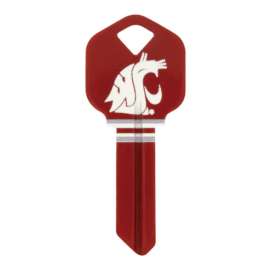 Hillman Washington State University Painted Key House/Office Universal Key Blank Single