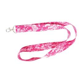 Hillman Polyester Pink Decorative Key Chain Lanyard