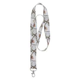 Hillman Polyester White Decorative Key Chain Lanyard