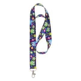 Hillman Polyester Multicolored Decorative Key Chain Lanyard