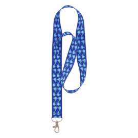 Hillman Polyester Multicolored Decorative Key Chain Lanyard