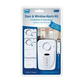 Sabre White Plastic Door and Window Alarm Kit