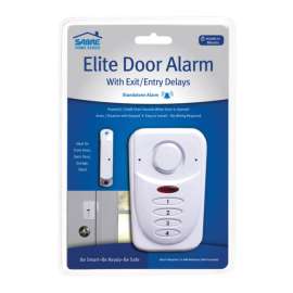 Sabre Elite White Plastic Door Alarm