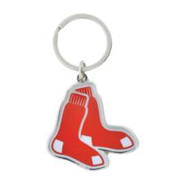 Hillman Boston Red Sox Metal Silver Decorative Key Chain