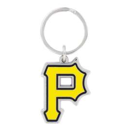 Hillman Pittsburgh Pirates Metal Silver Decorative Key Chain