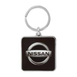 Hillman Nissan Metal Silver Decorative Key Chain