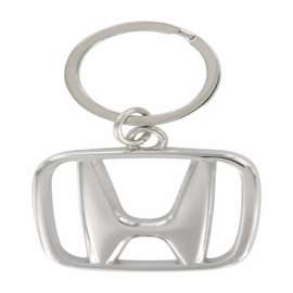 Hillman Honda Metal Silver Decorative Key Chain