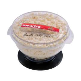 Presto Powerpop 10.5 in. W X 10 in. L PowerCup Microwave Concentrator Black/Clear