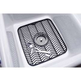 Rubbermaid Black Plastic Sink Protector