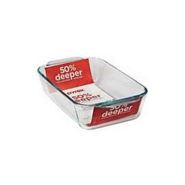 Pyrex 9 in. W X 13 in. L Deep Baker Clear 1 pc